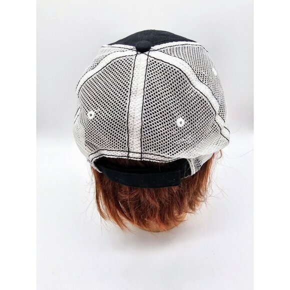 Vintage Motorcycle Snapback Hat Hog Stripe 40,000 PSI Adjustable - Picture 2 of 9